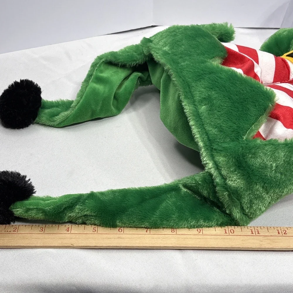 Adjoy Christmas Elf‎ Adult Party Hat One Size Fits Most Padded Lined w/Bells